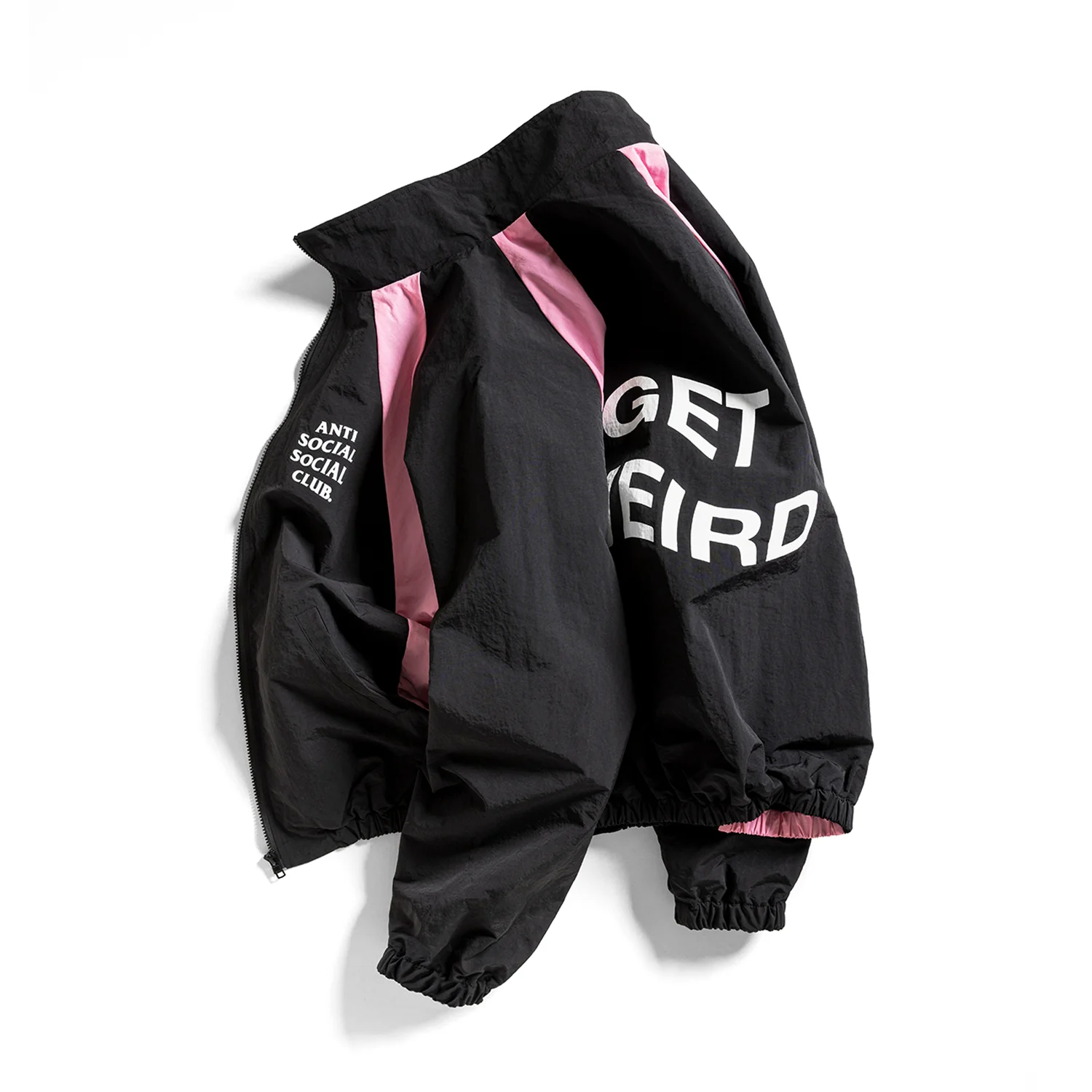 Black/Pink Track Jacket - Image 3