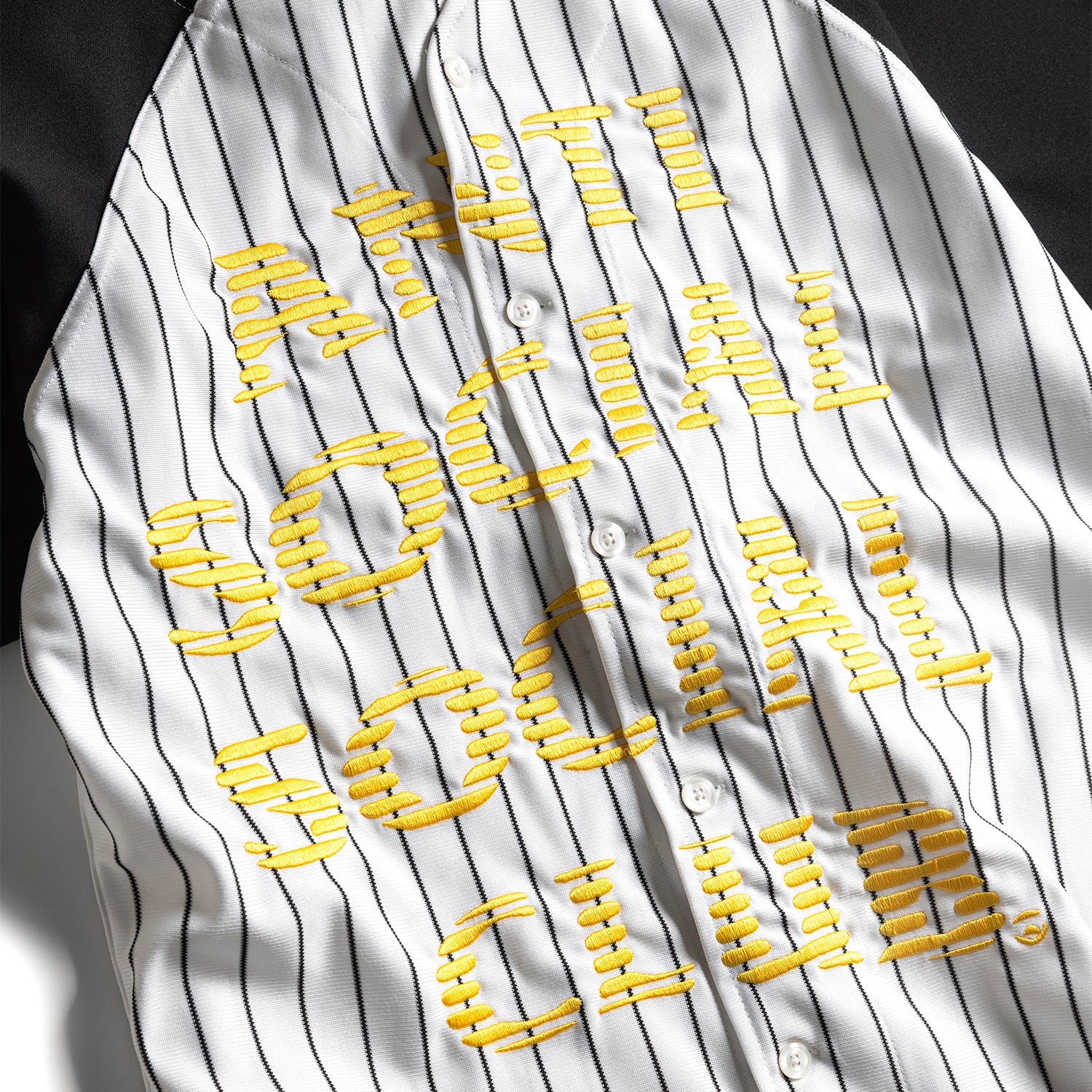Pinstriped Baseball Jersey - Image 3